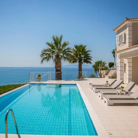 ヴィラ Thalassa Kefaloniaprivatevillas トラペザキ